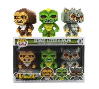 Funko Pop! Vinyl 3-Pack Rampage 8-Bit George, Lizzie, Ralph Exclusive No 03