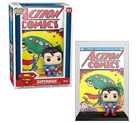 Funko Pop! Vinyl Cover: DC-Superman Action Comic - DC Comics - Collectable Vinyl Figure - Gift Idea - Official Merchandise - Toys for Kids & Adults - Comic Books Fans - Model Figure for Collectors