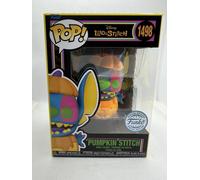 Funko Pop Vinyl Disney Pumpkin Stitch 1498 Halloween Costume Black Light Lilo UK