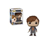 Funko POP! Vinyl: Fantastic Beasts 2: Figure Newt Scamander, 9cm - (wand) - Collectable Vinyl Figure - Gift Idea - Official Merchandise - Toys for Kids & Adults - Movies Fans
