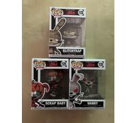 Funko Pop Vinyl Five Nights At Freddys Glitchtrap Scrap Baby Vanny Help Wanted 2