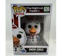 Funko Pop VInyl Five Nights at Freddys Holiday Snow Chica 939 FNAF NEW Figure
