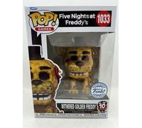 Funko Pop Vinyl Five Nights at Freddy's Withered Golden Freddy 1033 Figure FNAF