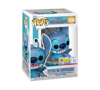Funko POP! Vinyl: Lilo & Stitch - Stitch Surf - Amazon Exclusive | Official Cartoon/Animation Merch - Collectable Vinyl Figurine for Shelf Display - Birthday Gift Idea for Fans and Collectors