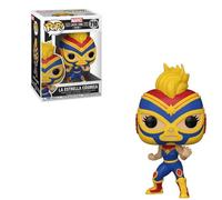 Funko POP Vinyl: Marvel Lucha Libre Captain Marvel Funko Multicolor