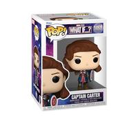 Funko POP! Vinyl: Marvel - What If - 1602 Captain Carter - Collectable Vinyl Figure - Gift Idea - Official Merchandise - Toys for Kids & Adults - TV Fans - Model Figure for Collectors and Display