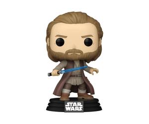 Funko POP! Vinyl: Obi-Wan Kenobi Battle Pose - Jasper - Star Wars - Collectable Vinyl Figure - Gift Idea - Official Merchandise - Toys for Kids & Adults - TV Fans - Model Figure for Collectors