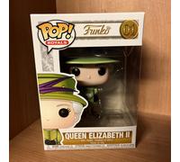 Royal Family Queen Elizabeth II Green Dress Pop! Vinyl