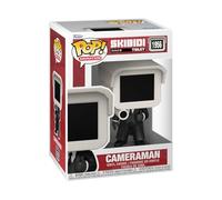 Funko POP! Vinyl: Skibidi Toilet - Cameraman | Official Cartoon/Animation Merch - Collectable Vinyl Figurine for Shelf Display - Birthday Gift Idea for Fans and Collectors