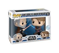 Funko POP! Vinyl: Star Wars: Clone Wars - Anakin & Dooku 2 Pack - Collectable Vinyl Figure - Gift Idea - Official Merchandise - Toys for Kids & Adults - TV Fans