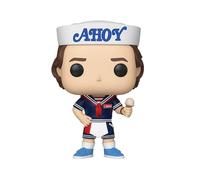 Funko 38535 POP. Vinyl: Television: Stranger Things: Steve w/Hat and Ice Cream, Multi