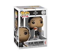Funko Pop! WNBA: Aces - A'ja Wilson - WNBA Players - Collectable Vinyl Figure - Gift Idea - Official Merchandise - Toys for Kids & Adults - Sports Fans - Model Figure for Collectors and Display