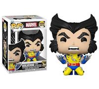 Funko Pop Wolverine 50th Anniversary + Protector: Pop! Marvel Comics Vinyl Figure (Gift Set Bundled with ToyBop Brand Box Protector Collector Case) (Wolverine Fatal Attractions)