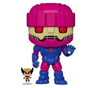 Funko Pop! Wolverine Marvel X-men Super Sized Universe Sentinel With Figure Pink