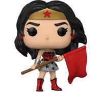 FUNKO POP: WONDER WOMAN 80TH - WWOMAN RED SON