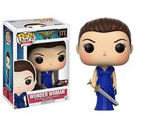 Funko POP Wonder Woman Blue Dress Exclusive Vinyl Figure