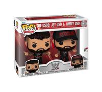 Funko POP! WWE: Uso Brothers - Jey & Jimmy - 2 Pack - Collectable Vinyl Figure - Gift Idea - Official Merchandise - Toys For Kids & Adults - Model Figure for Collectors and Display