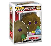 Funko Pop Yu Gi Oh Kuriboh Flocked #1455 Pop Exclusive Edition - Yugioh Figures - Glow in the Dark