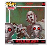 Funko Queen News Of The World With Album Case Figure Silver Kids