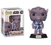Funko Rebel Captain Zeb Orrelios Pilot EE Exclusive + Pop Protector: The Mandalorian Pop! Star Wars Vinyl Figure (Gift Set Bundled with ToyBop Brand Box Protector Collector Case)