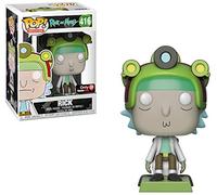 Funko Rick (GameStop Exclusive): Rick & Morty x POP! Animation Vinyl Figure & 1 POP! Compatible PET Plastic Graphical Protector Bundle [#416 / 33987 - B]