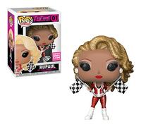 Funko RuPaul [Diamond Col] (RuPaul's Drag Con Exc) Pop Vinyl Figure & 1 Compatible Graphic Protector Bundle (34264 - B)