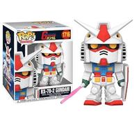 Funko RX-78-2 Gundam (Super Size) + Pop Protector: Mobile Suit Gundam Pop! Animation Vinyl Figure (Gift Set Bundled with ToyBop Brand Box Protector Collector Case)