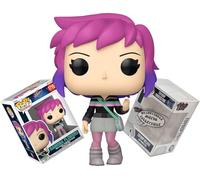 Funko Scott Pilgrim Anime - Ramona Flowers + ToyBop Protector: Movie Pop! Takes Off Animation Vinyl Figure (Bundled with Pop Protector Collector Case Box Gift Set)
