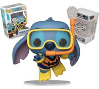 Funko Sea Snorkeling Stitch with Swimming Action Stand + ToyBop Protector: Disney Lilo & Stitch Pop! Animation Movies Vinyl Figure (Bundled with Deluxe Pop Protector Collector Case Box Gift Set)