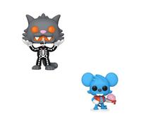 Funko Simpsons Treehouse of Horror Itchy and Scratchy Halloween 2 Pack Pop Exclusive 1267