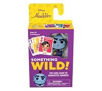 Something Wild Family Card - Aladdin Disney(Includes Collectable Mini POP!) Ideal For Children Ages 6 And Up - Fun For The Whole Family - Funko Board Game 49357