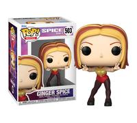 Funko POP! Rocks: Spice Girls - Ginger (Wannabe) | Official Merch - Collectable Vinyl Figurine for Shelf Display - Birthday Gift Idea for Fans and Collectors