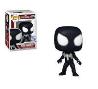Funko Spider-Man 2 Gamerverse Peter Parker Symbiote Suit 975 Exclusive Pop Bobblehead Figure, Standard, Black