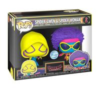 Funko Spiderman Across The Multiverse Spider-gwen & Spiderwoman Exclusive Figure Multicolor Kids