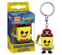 Funko Pop! Keychain: The SpongeBob Movie - SpongeBob SquarePants - Collectable Mini Figure - Stocking Filler - Gift Idea - Official Merchandise - Cartoon Fans - Backpack Decor