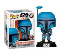 Funko , Multicolor,FK46091 Star Wars The Mandalorian POP! TV Vinyl Figure Death Watch Mandalorian (Two Stripes) 9 cm