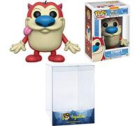 Funko Stimpy: Ren & Stimpy x POP! Vinyl Figure & 1 POP! Compatible PET Plastic Graphical Protector Bundle [12114 - B]
