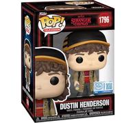 Funko Stranger Things Dustin Henderson with Torch RS Pop Vinyl Figure, 10.6 cm Tall