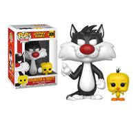 Funko POP! Animation Looney Tunes Sylvester Cat & Tweety - Collectable Vinyl Figure - Gift Idea - Official Merchandise - Toys for Kids & Adults - TV Fans - Model Figure for Collectors and Display