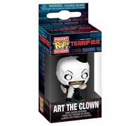 Funko POP! Keychain: Terrifier - Art the Clown | Official Horror Merch - Mini Figurine Keyring for Keys, Bags and Backpacks - Stocking Filler and Party Bag Gift