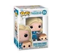 Funko POP! & Buddy: Marvel Fantastic Four - Invisible Woman | Official Superheroes Merch - Collectable Vinyl Figurine for Shelf Display - Birthday Gift Idea for Fans and Collectors