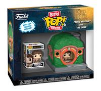Funko Bitty POP! Town: The Lord of the Rings - Frodo Baggins & The Shire | Official Fantasy Merch - Collectable Toy - Birthday Gift Idea for Fans and Collectors