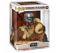 Funko The Mandalorian Star Wars Mando On Bantha Child In Bag Figure