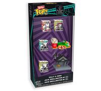 Funko Bitty POP! Disney The Nightmare Before Christmas - Jack, Sally, Zero