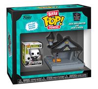 Funko Bitty POP! Disney: The Nightmare Before Christmas - Jack Skellington | Official Cartoon/Animation Merch - Collectable Toy - Birthday Gift Idea for Fans and Collectors