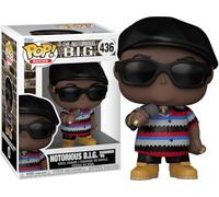 Funko The Notorious B.I.G. Summer Jam '95 + Pop Protector: Biggie Pop! Rocks Vinyl Figure (Gift Set Bundled with ToyBop Brand Box Protector Collector Case)