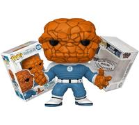 Funko The Thing - The Fantastic Four First Steps + ToyBop Protector: Pop! Marvel Movies MCU Vinyl Figure (Bundled with Pro-Deluxe Pop Protector Collector Case Box Gift Set)