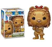 Funko The Wizard of Oz + Pop Protector: Pop! Movies Vinyl Figure 85th Set Bundled with ToyBop Brand Box Protector Collector Case (Cowardly Lion Gold Metallic Chase)