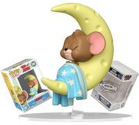Funko Tom and Jerry Bedtime Jerry Sleeping on Cheese Moon + ToyBop Protector: Warner Bros Pop! Animation Vinyl Figure (Bundled with Pro-Deluxe Pop Protector Collector Case Box Gift Set)