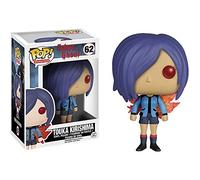Funko Touka Kirishima: Tokyo Ghoul x POP! Animation Vinyl Figure & 1 POP! Compatible PET Plastic Graphical Protector Bundle [#062 / 06372 - B]